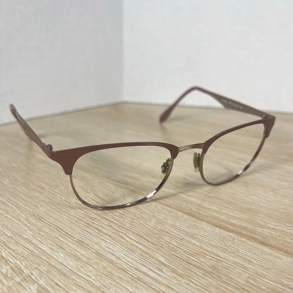 Ray-Ban RB6346 2973 Eyeglasses Tan Frames Only Metal 52-19-145